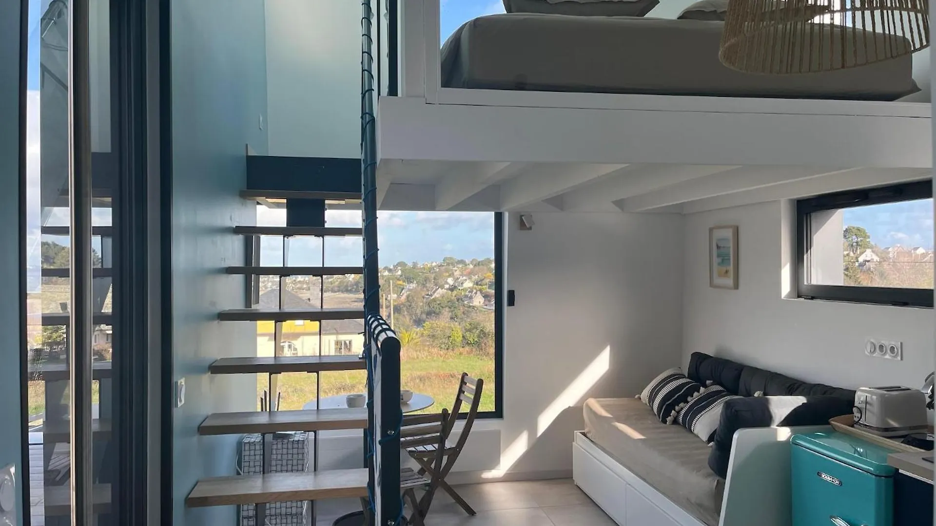 Studio With Terrace And Superb Sea View لوكيوريك فرنسا